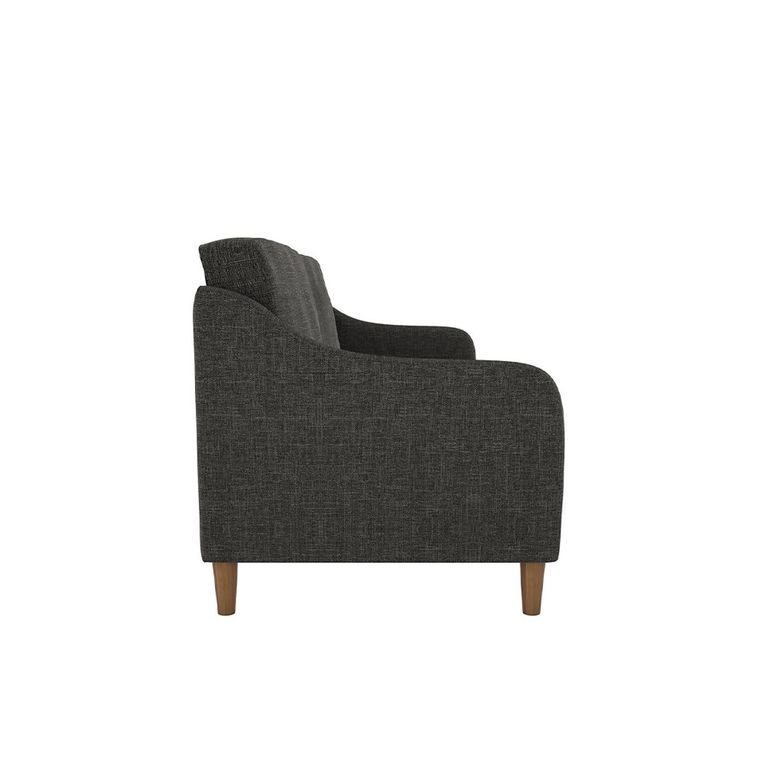 Jasper Sprung Sofa Bed - 3 Seater - Grey Linen Fabric - 2148429UK
