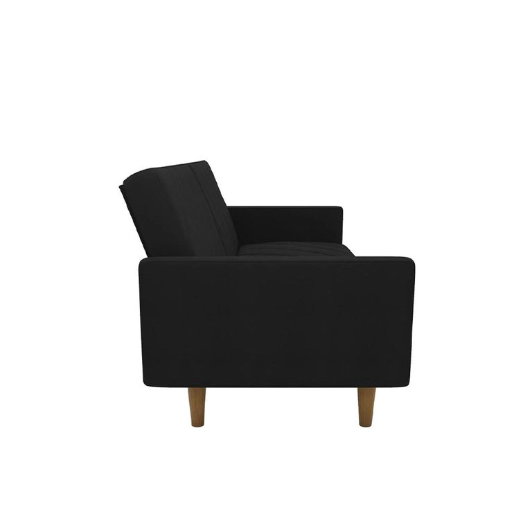 Paxson Sofa Bed - 3 Seater - Black Linen Fabric - 2110029UK
