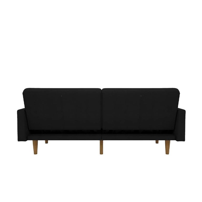 Paxson Sofa Bed - 3 Seater - Black Linen Fabric - 2110029UK