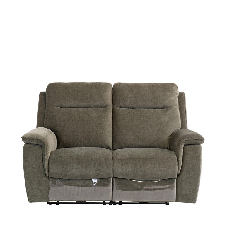 Havana Sofa - 2 Seater - Electric Recliner - Moss Green Fabric