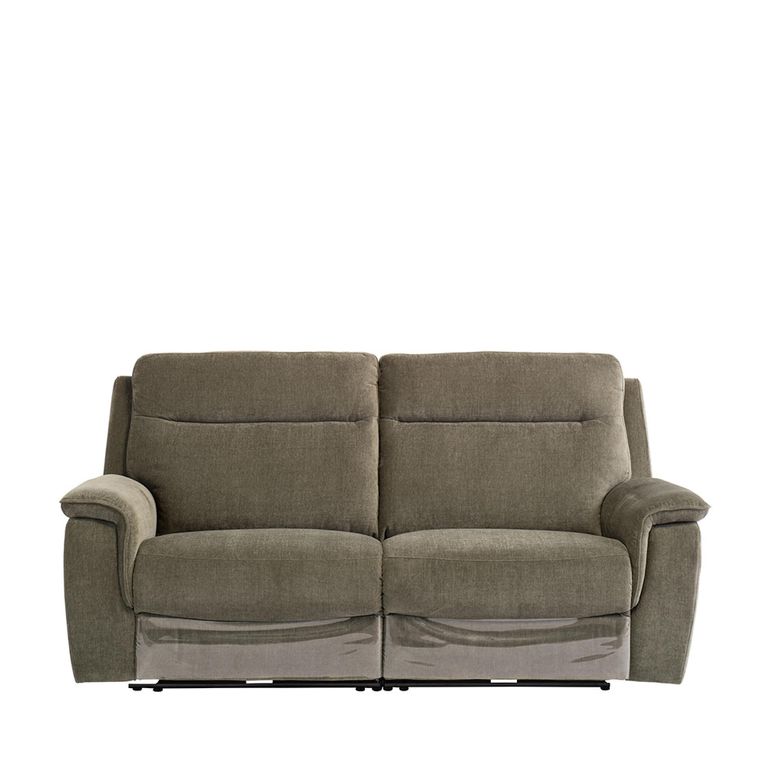 Havana Sofa - 3 Seater - Electric Recliner - Moss Green Fabric