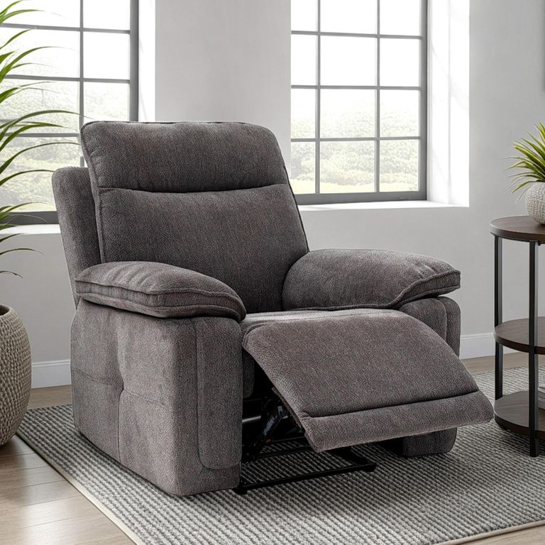 Cadenza Armchair - Electric Recliner - Charcoal Fabric