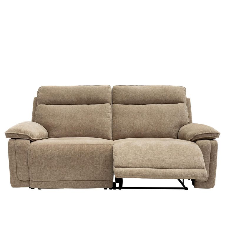 Cadenza Sofa - 3 Seater - Electric Recliner - Camel Fabric