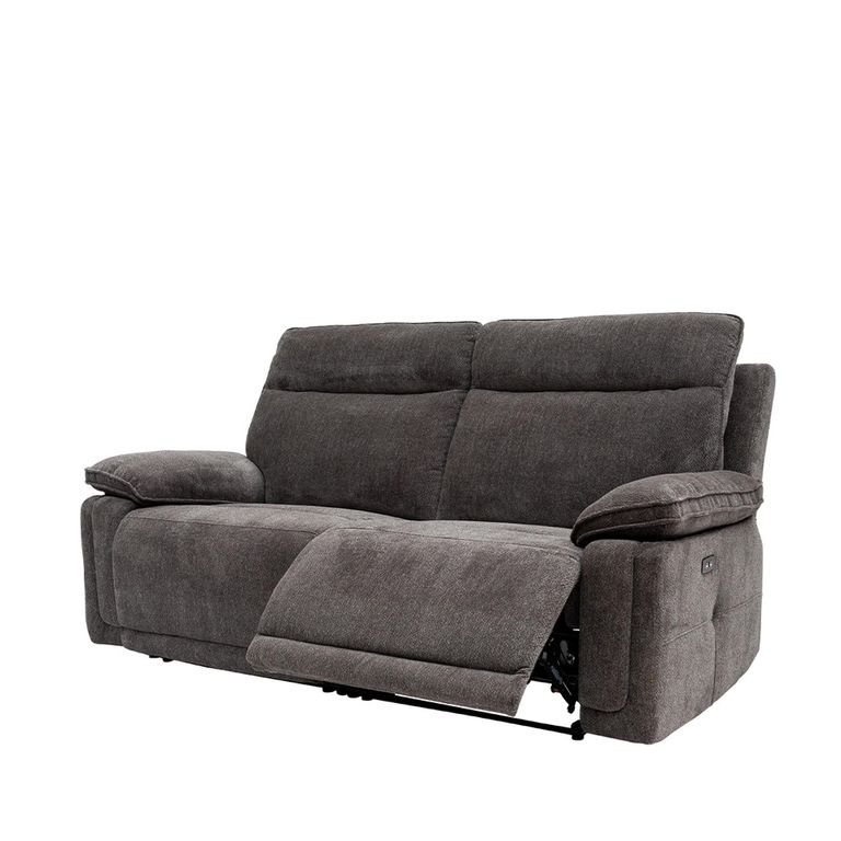 Cadenza Sofa - 3 Seater - Electric Recliner - Charcoal Fabric