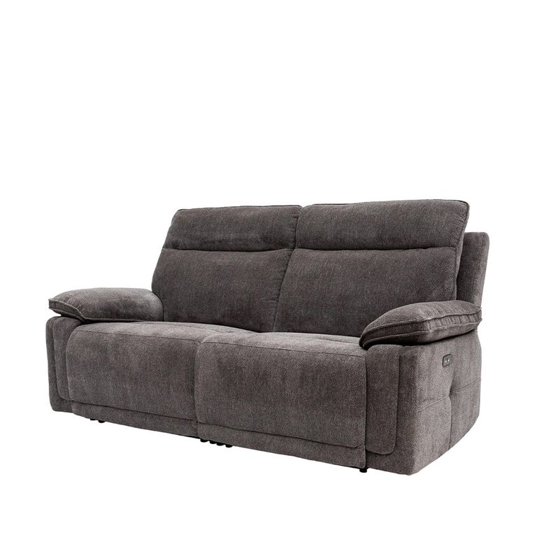 Cadenza Sofa - 3 Seater - Electric Recliner - Charcoal Fabric