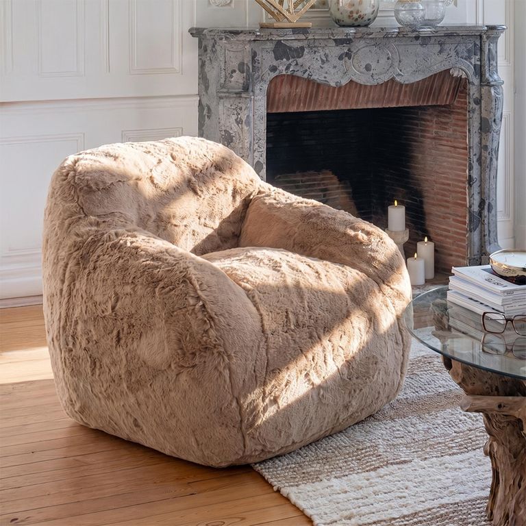 Cutie Armchair - Small - Taupe - Fabric
