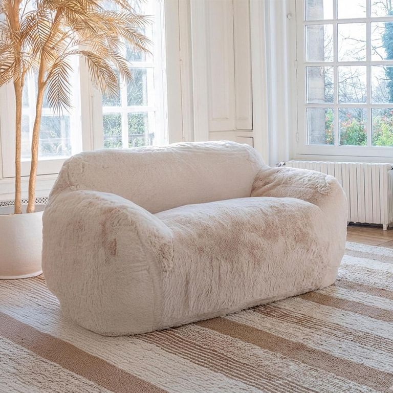 Cutie Sofa - 2 Seater - Large - Cream - Fabric