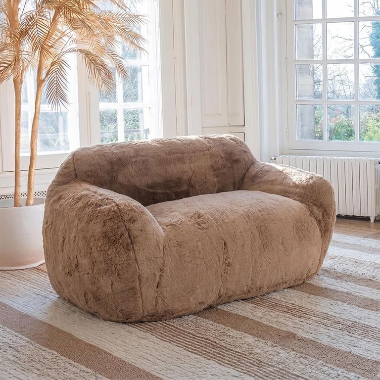 Cutie Sofa - 2 Seater - Large - Taupe - Fabric