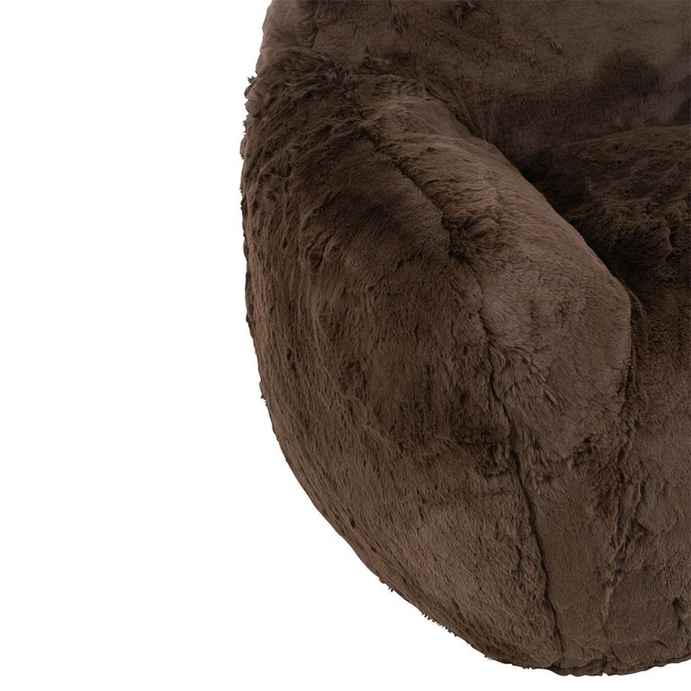 Cutie Armchair - Small - Brown - Fabric