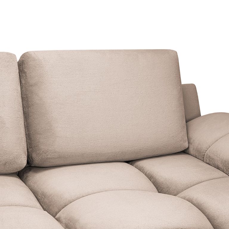 Azzuro Sofa - Mocha Velvet Fabric - 2 Seater
