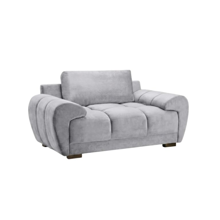 Azzuro Armchair - Grey Fabric
