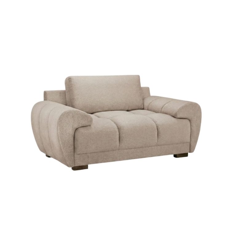 Azzuro Armchair - Mocha Fabric