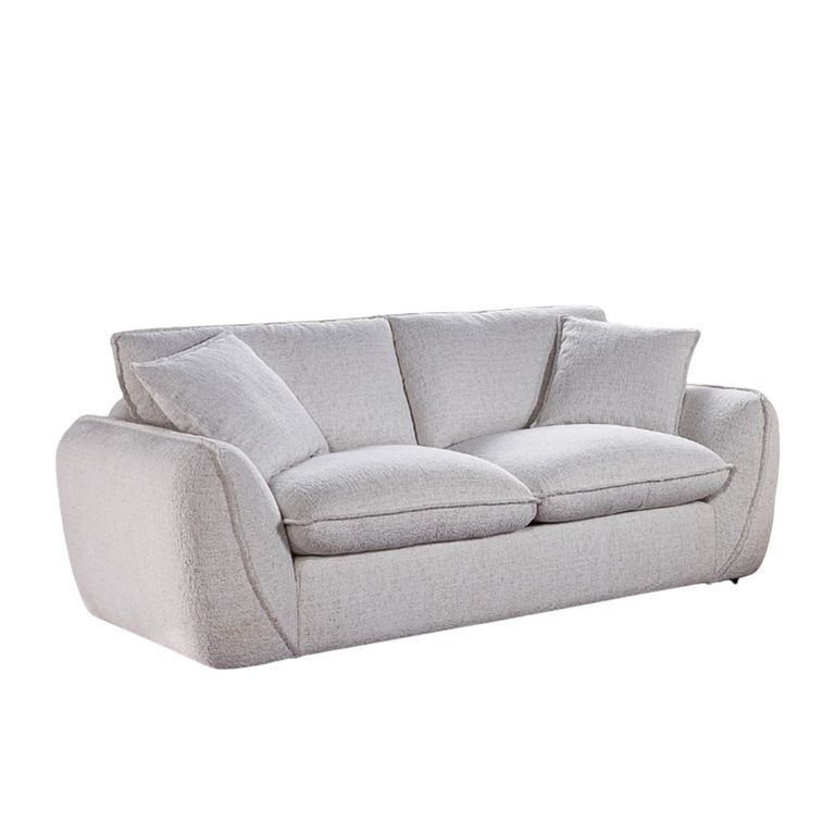 Berlin Sofa - Beige Fabric - 2 Seater