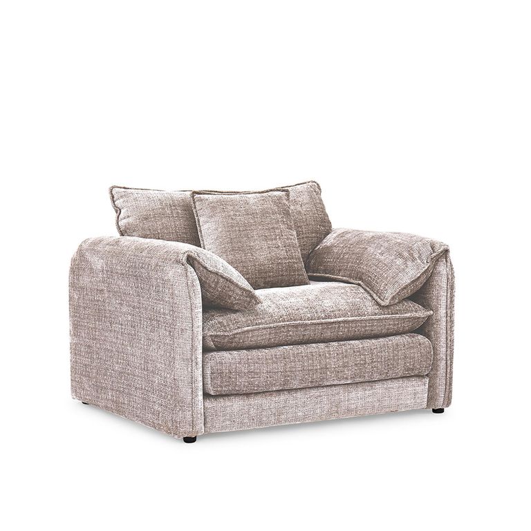Solaya Armchair - Beige Fabric