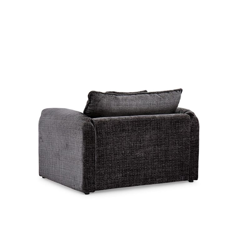 Solaya Armchair - Black Fabric