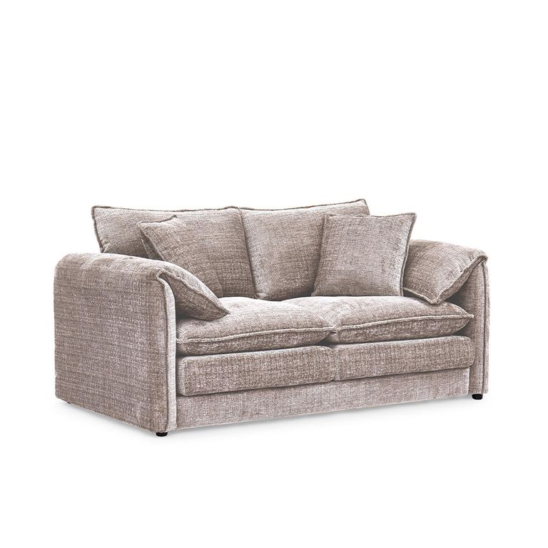 Solaya Sofa - Beige Fabric - 2 Seater