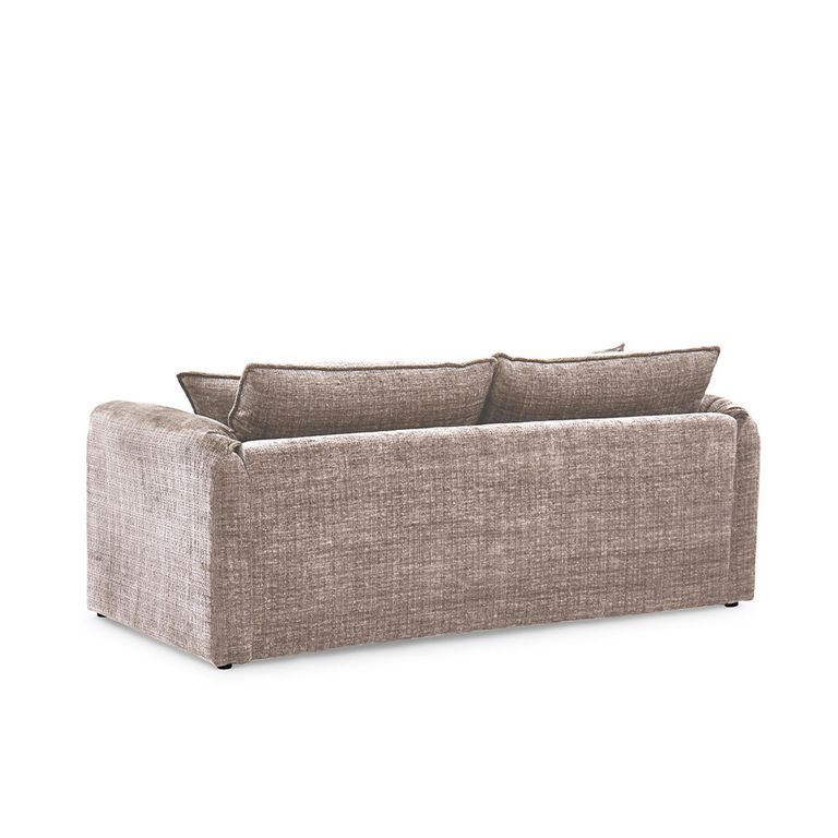 Solaya Sofa - Beige Fabric - 3 Seater