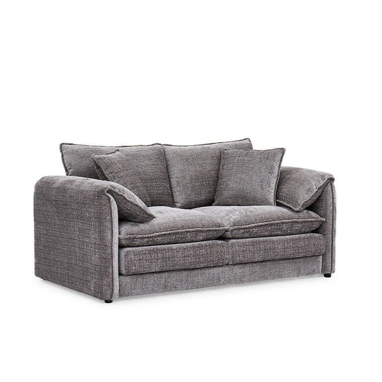 Solaya Sofa - Grey Fabric - 2 Seater
