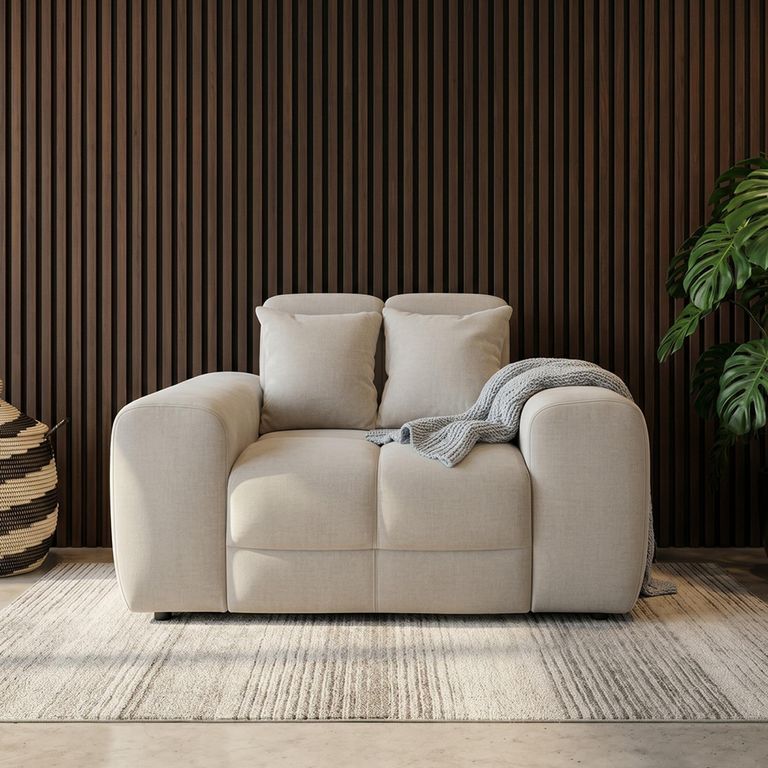 Jacob Armchair - Natural Fabric