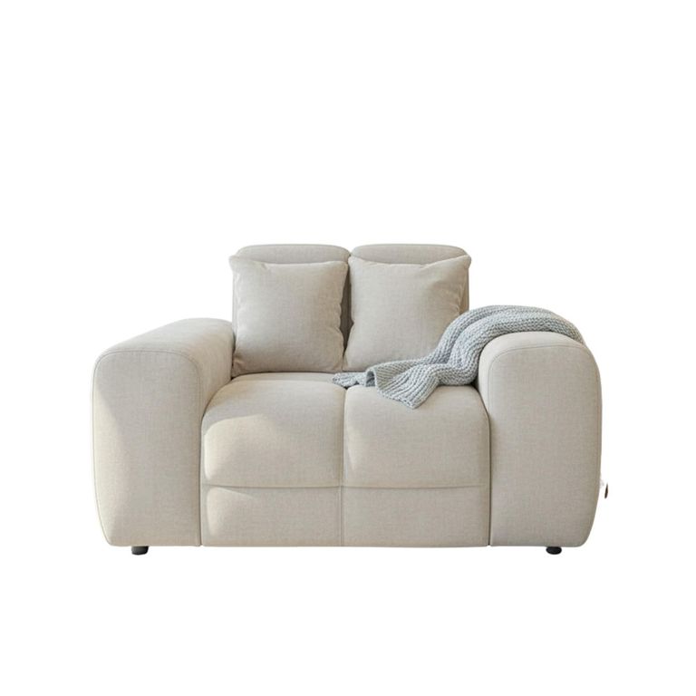 Jacob Armchair - Natural Fabric