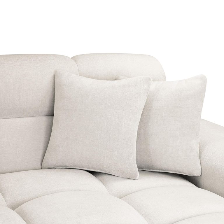 Jacob Corner Sofa - Natural Fabric - LHF