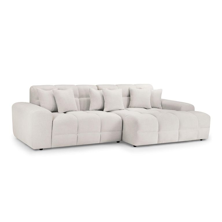 Jacob Corner Sofa - Natural Fabric - RHF
