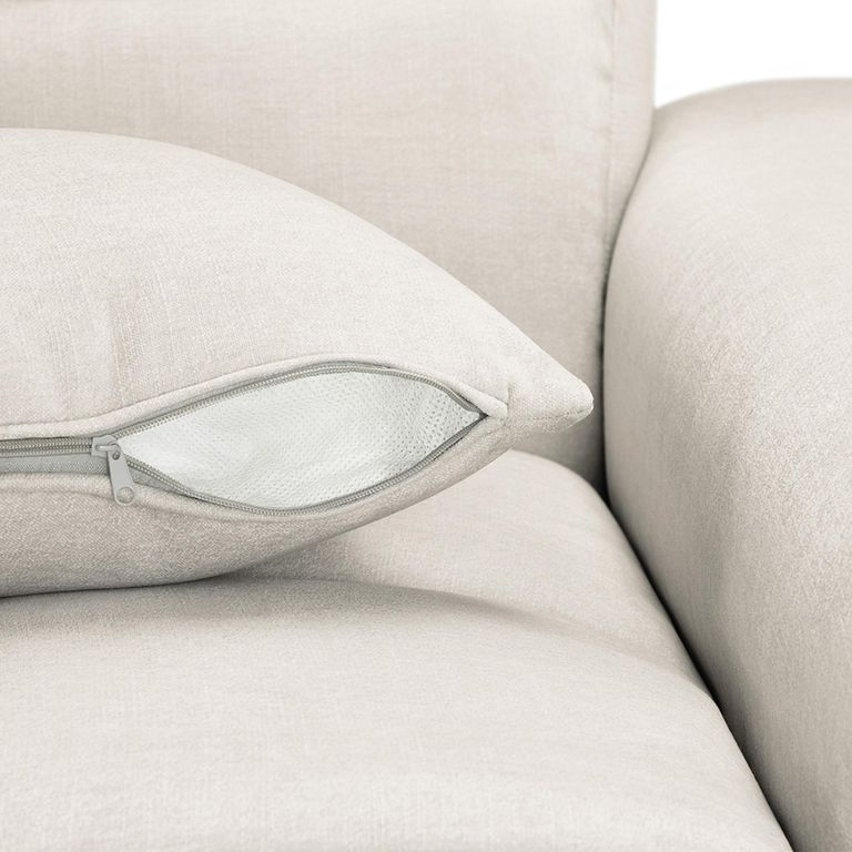 Jacob Corner Sofa - Natural Fabric - RHF