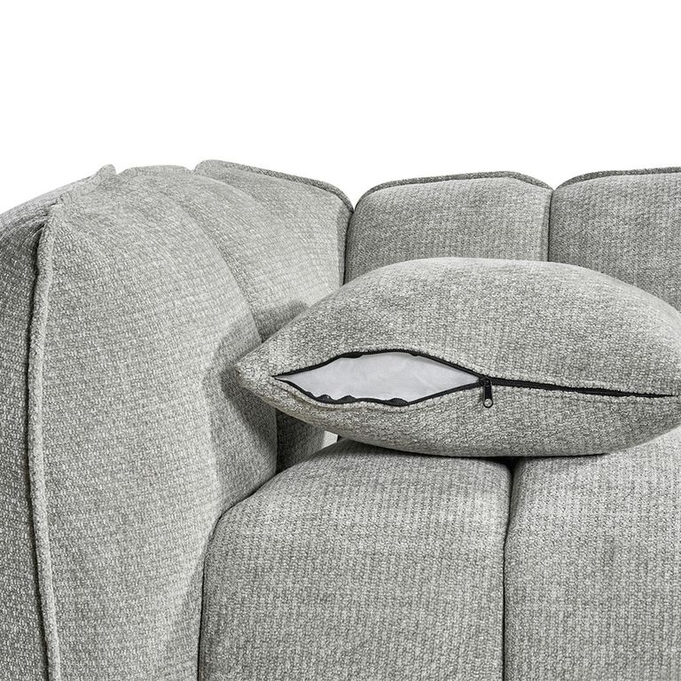 Venice Sofa - Grey Fabric - 2 Seater