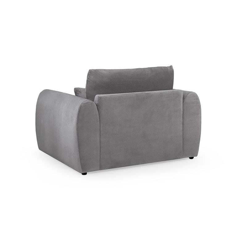 Mirabel Armchair - Grey Fabric