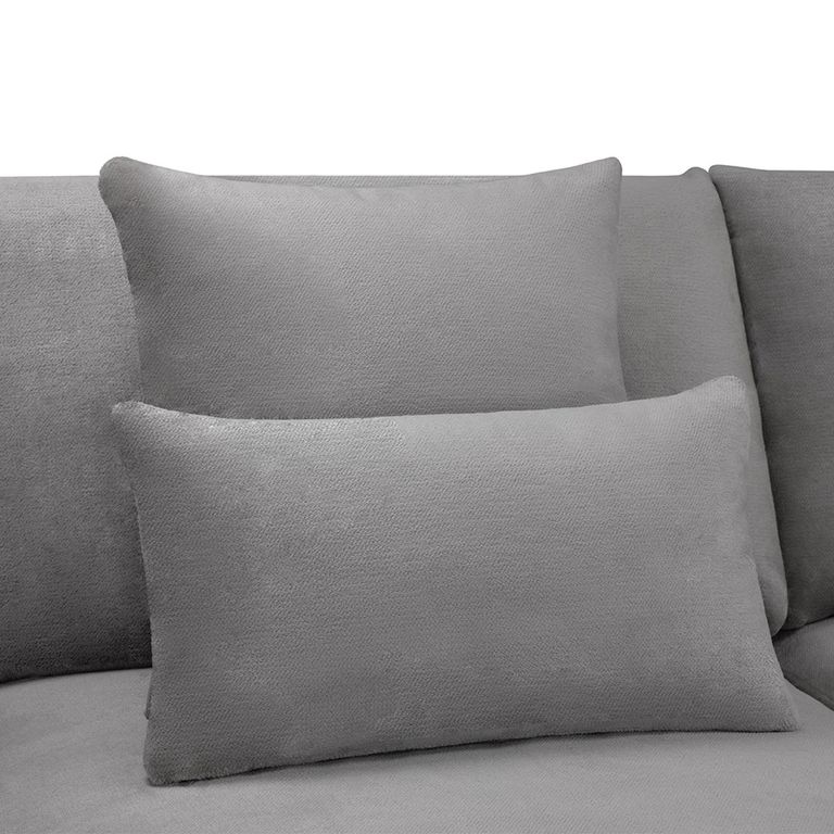 Mirabel Corner Sofa - Grey Fabric - LHF