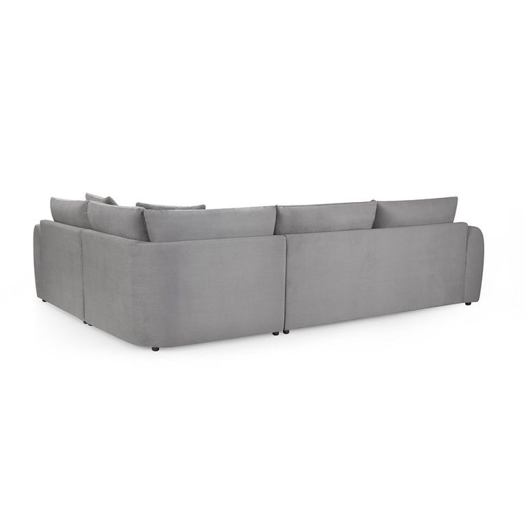 Mirabel Corner Sofa - Grey Fabric - RHF