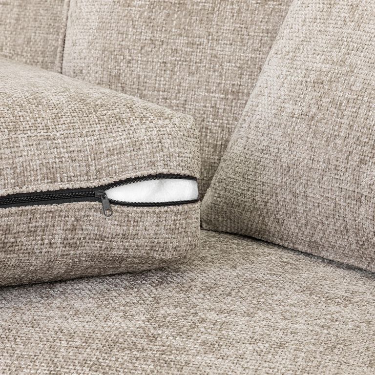 Nebraska Sofa - Beige Fabric - 2 Seater