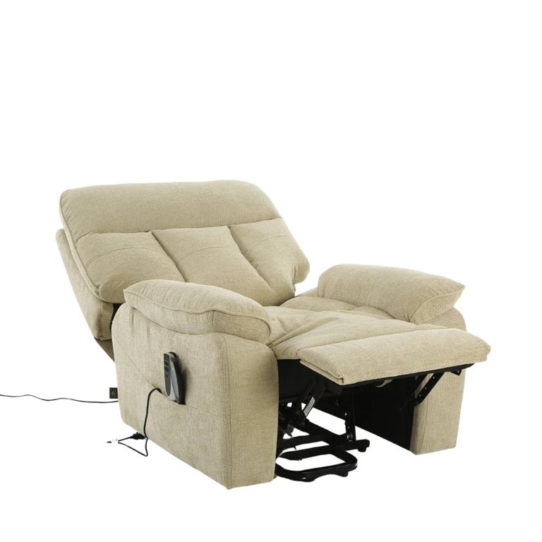 Cornwall Rise Recliner Armchair - Beige Fabric