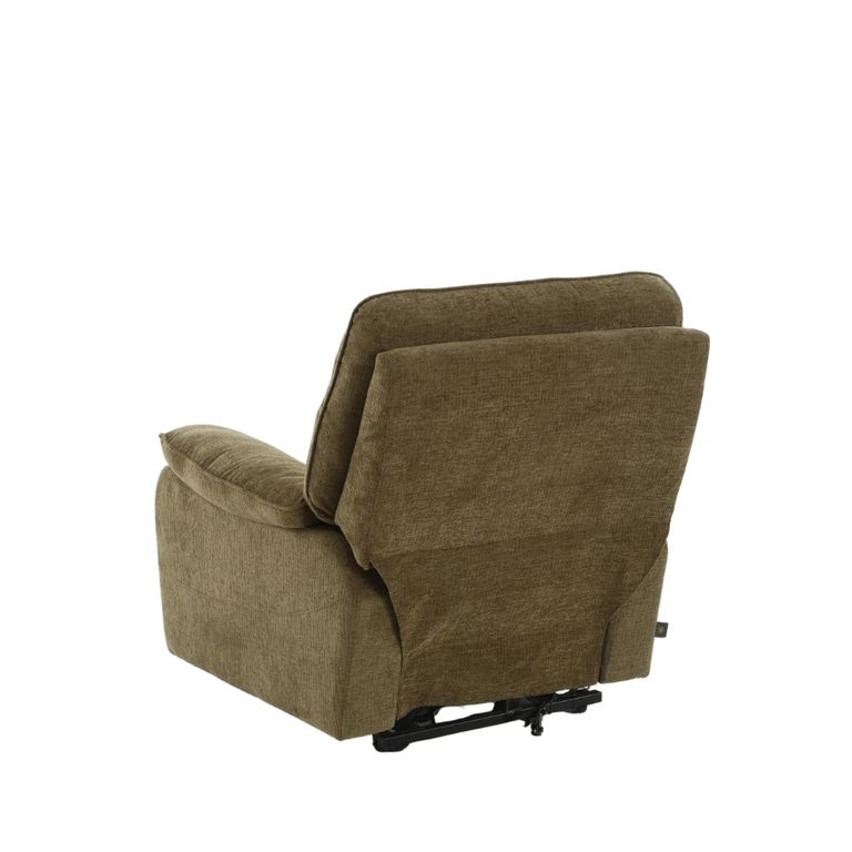 Cornwall Rise Recliner Armchair - Brown Fabric