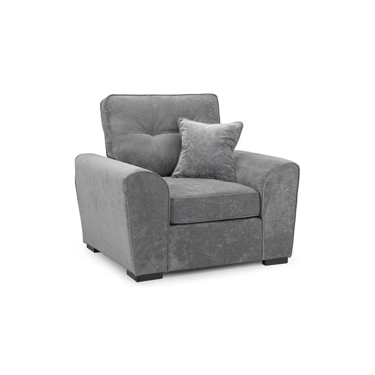 Maxwell Armchair - Grey Fabric