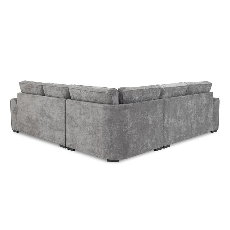 Maxwell Corner Sofa - Grey Fabric - Large