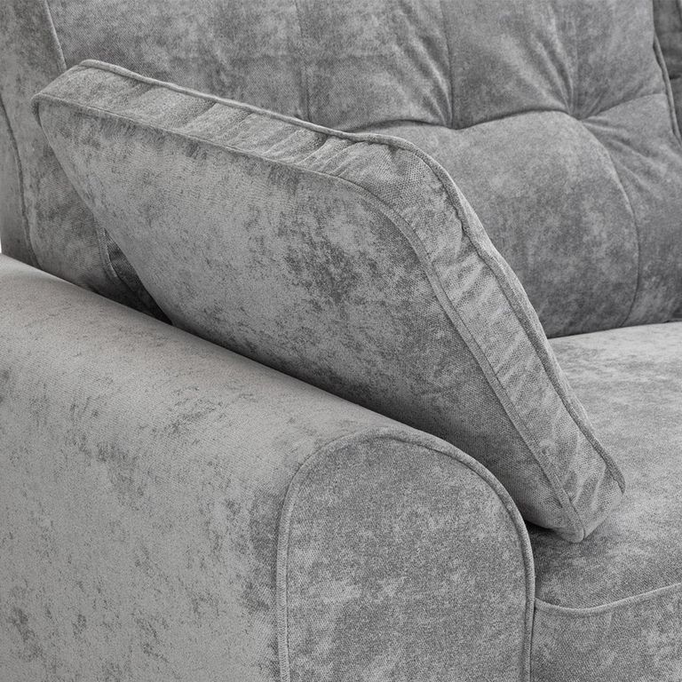 Maxwell Sofa - Grey Fabric - 2 Seater