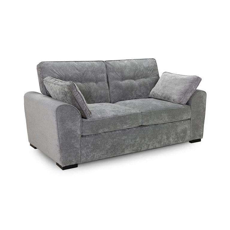 Maxwell Sofa - Grey Fabric - 3 Seater