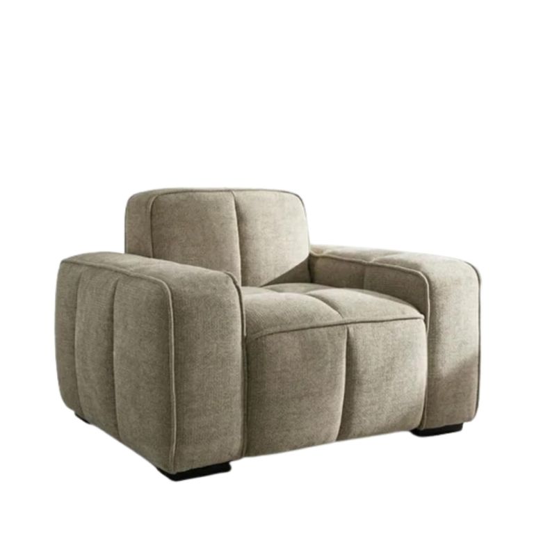 Paris Armchair - Beige Fabric