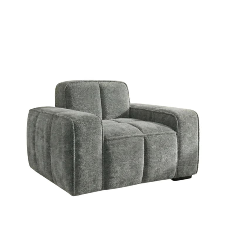 Paris Armchair - Grey Fabric