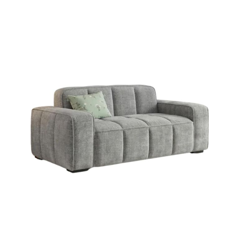 Paris Sofa - Grey Fabric - 2 Seater