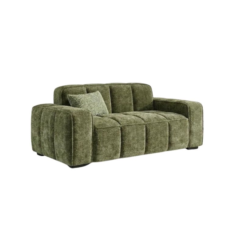 Paris Sofa - Olive Fabric - 2 Seater