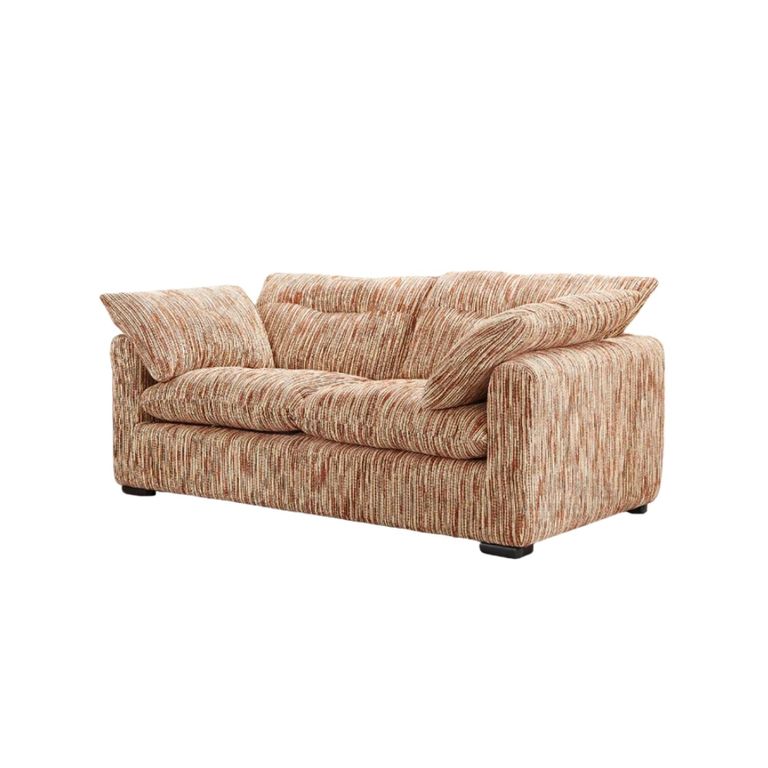 Quetta Sofa - Beige Fabric - 2 Seater