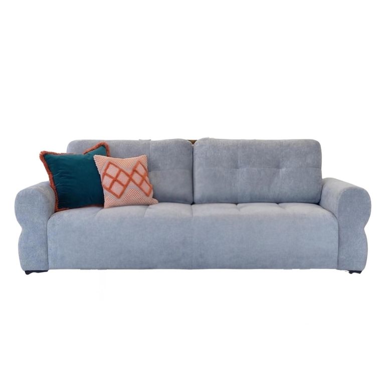 San Marino Sofa - Grey Fabric - 3+2 Seater