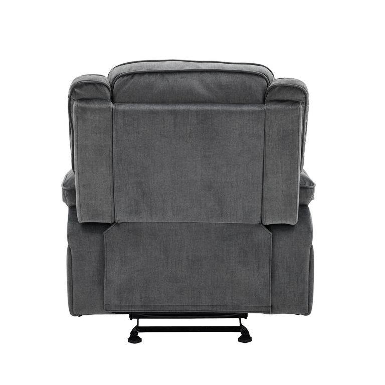 Clayton Recliner Sofa Suite - 3+1+1 Seater - Grey - Fabric