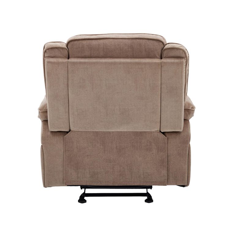 Clayton Recliner Sofa Suite - 3+1+1 Seater - Light Brown - Fabric