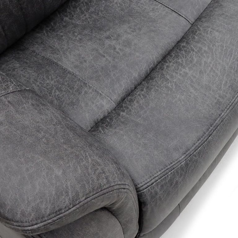 Darlington Recliner Armchair - Slate Grey - Fabric