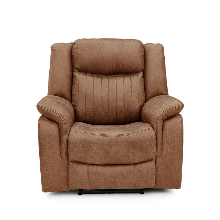 Darlington Recliner Sofa Suite - 3+1+1 Seater - Warm Tan - Fabric