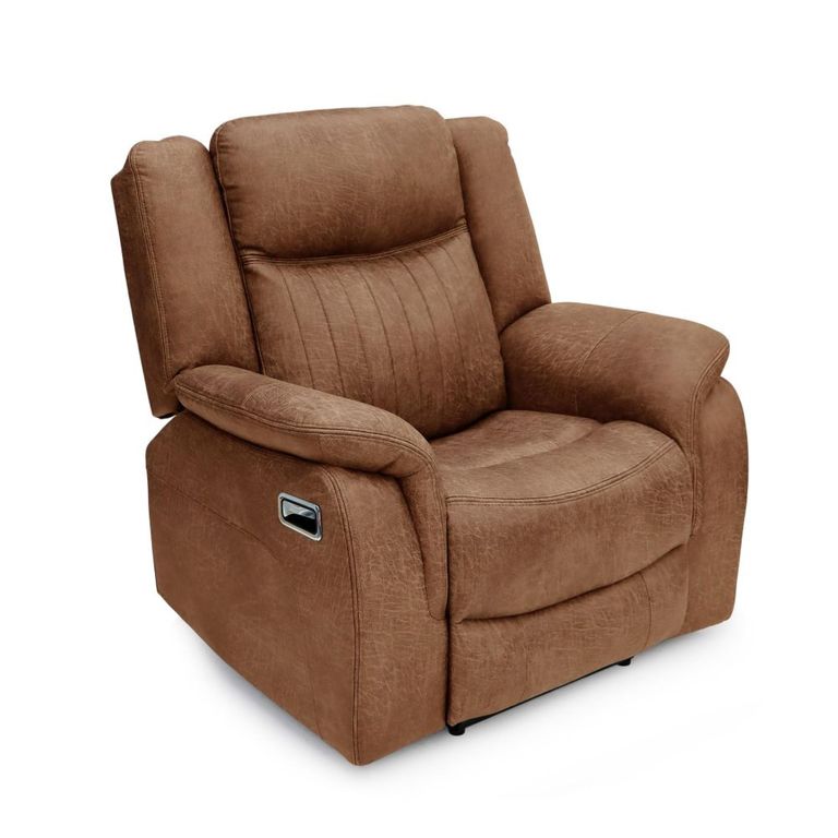 Darlington Recliner Sofa Suite - 3+1+1 Seater - Warm Tan - Fabric