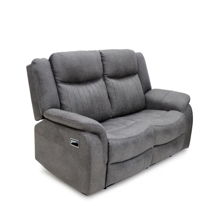 Darlington Recliner Sofa Suite - 3+2 Seater - Slate Grey - Fabric